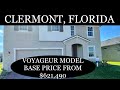 New Home Tour.  Waterbrooke Community Clermont, Florida. Voyageur Decorated Model by Mattamy Homes.