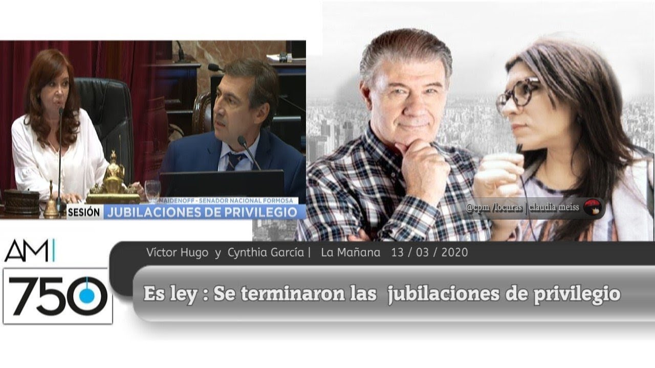 Es Ley, Se Terminan Las Jubilaciones De Privilegio | La Mañana Con VH ...