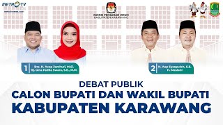 [FULL] DEBAT PUBLIK CALON BUPATI DAN WAKIL BUPATI KABUPATEN KARAWANG