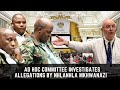Ad Hoc Committee Investigates Allegations by General Nhlanhla Mkhwanazi