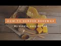 How to Render Dirty (or clean) Beeswax ~Turn Dirty Comb into Beautiful, Pure Wax with My Easy Method