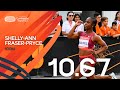 Unstoppable Shelly-Ann Fraser-Pryce runs 10.67 | Continental Tour Gold Székesfehérvár