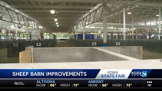 Sheep Barn gets upgrade for 2024 Iowa State Fair