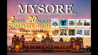 Places To Visit In Mysore | 2 Day Itinerary | Ultimate Guide | 20 Places