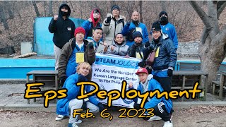 Eps deployment Feb. 6, 2023 from Pinas to South Korea