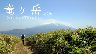 【 登山 】山梨県 竜ヶ岳 石仏ルートでピストン山行