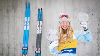 Jessie Diggins wins Overall & Distance FIS Cross-Country World Cup