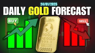 XAUUSD FORECAST | GOLD DAILY ANALYSIS | 24/01/2025 #xauusdforecast2025