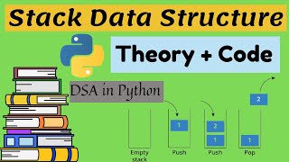 Stack in Python | Stack Implementation in Python | Stack in data structure in Hindi | Stack in Hindi