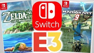Nintendo Switch E3 Games - New Reveals, Zelda and Mario Kart 9?