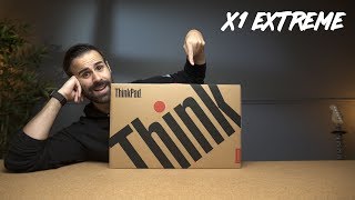 Lenovo ThinkPad X1 Extreme Unboxing & First Impressions!