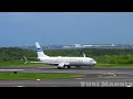 united airlines b737 924 er continental heritage livery at v.c bird int’l antigua