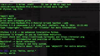ipython shell