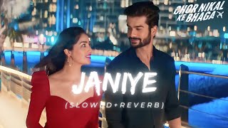 Janiye(Slowed+Reverb) | Yami Gautam, Sunny Kaushal | Chor Nikal Ke Bhaga | 2k23 New Song
