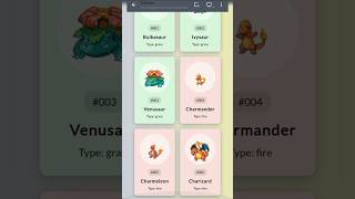 🎮 Pokedex UI Design using HTML CSS JavaScript | Pokémon Project | Rockstar Soma Yt