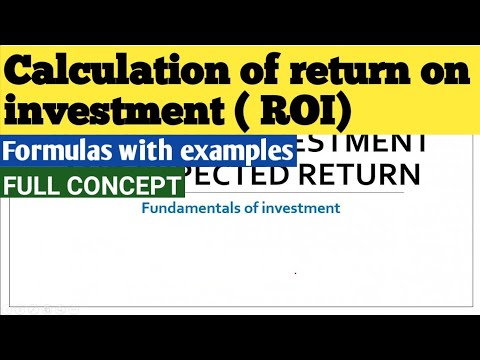 Fundamentals Of Investment B.com 6th Sem Playlist | Calculation Of ...