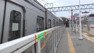 東急3000系 3109F 各駅停車 日吉行き 元住吉発車