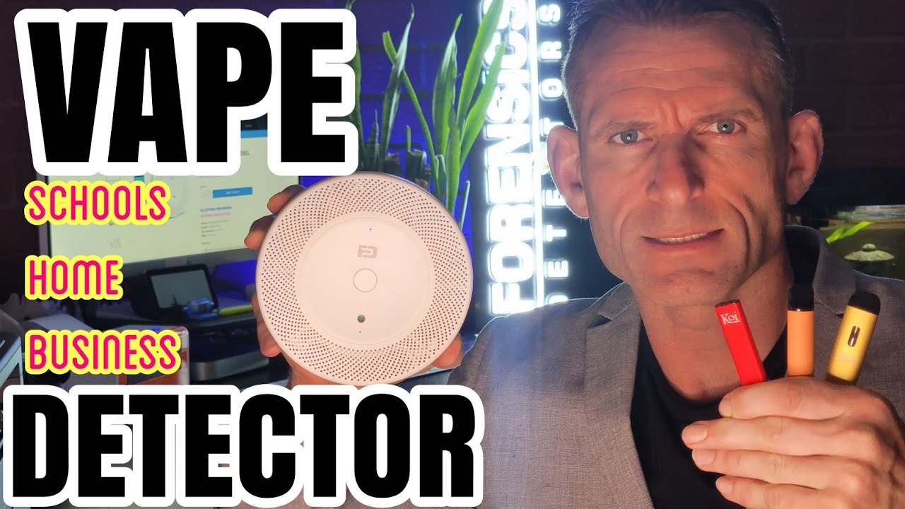 Vape Detector For Schools, Home And Business (Unboxing & Install) - YouTube