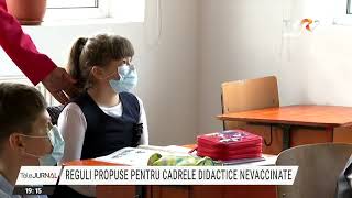 Profesorii și vaccinarea anti Covid