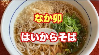 【なか卯】『はいからそば』ただ食べるだけ【埼玉エール飯】【上尾エール飯】