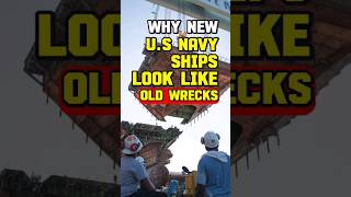 Why New US Navy Ships Look Like Old Wrecks #usaircraftcarrier #usnavy