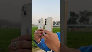 Samsung s23 vs iPhone 13 camera test | #iphone13 #s23 #samsungs23 #youtubeshorts