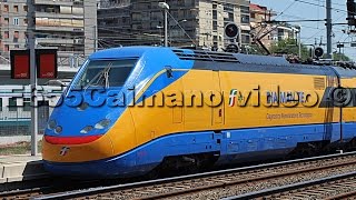 TRENI IN TRANSITO ALTA VELOCITA': Treno Eurostar Frecciarossa, Frecciargento e NTV Italo a ROMA