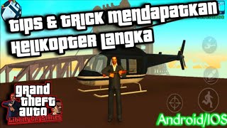 Tips & Trick mendapatkan Helicopter Langka di (GTA Liberty City Stories)#1