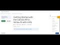 Getting Started with the Gemini API in Vertex AI with cURL | GSP1228