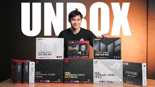 แกะกล่องเมนบอร์ด Z890 ASUS 10 รุ่น พร้อม Pre Order l iHAVECPU