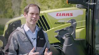 CLAAS | ARION 400 premium comfort package. Enjoy the freedom.