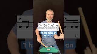 How to play 16th notes #drumline #drums #snare #snaredrum #rudiments #rudimental #drum