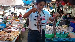 Kanthararom market Sisaket ตลาดสดอำเภอกันทรารมย์ ตลาดกันทรารมย์ ตลาดของป่า อ.กันทรารมย์ จ.ศรีสะเกษ