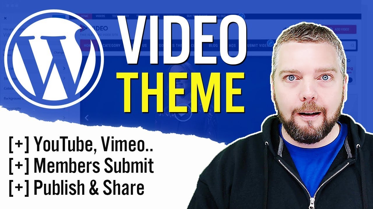 Wordpress Video Theme Review Best Youtube Wordpress Theme Youtube