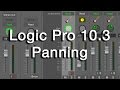 Logic Pro X 10.3 Panning Options Walkthrough (Stereo Pan, Balance, Binaural)