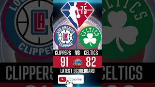 NBA RESULTS TODAY | CLIPPERS VS CELTICS | DECEMBER  30 - 29, 2021