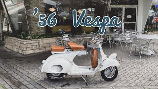 スクーターなのにギアチェンジ⁉️   Vespa Farobasso