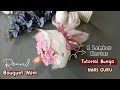 ROUND BOUQUET MINI BUNGA KAWAT BULU SIMPEL SPECIAL HARI GURU 1 LEMBAR KERTAS CELLOPHANE AJA HLOH