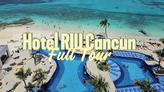 Hotel Riu Cancun Full Tour All-Inclusive Resort | Beach | Buffet | Room | Pools