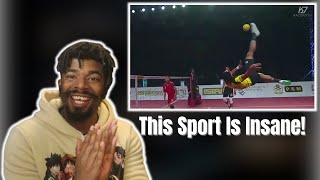 AMERICAN FIRST TIME REACTING TO Top 5 Sepak Takraw ● Striker