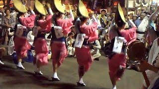 20150813阿波踊り阿呆連LED藍場浜・輪踊り街色たっぷり連