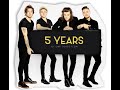 5 years of One Direction