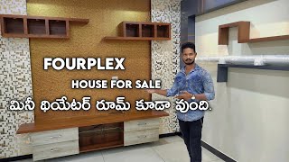 డూప్లెక్స్ కాదు ఇది FOUR PLEX 🏡 లోపల మాములుగుండదు 😎 |High quality,Royal luxurious Four plex for sale