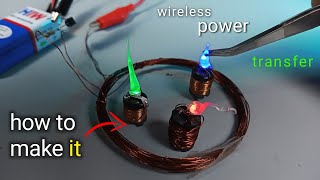 wireless power transmission school project 😲 | Nicola Tesla's project 🔥