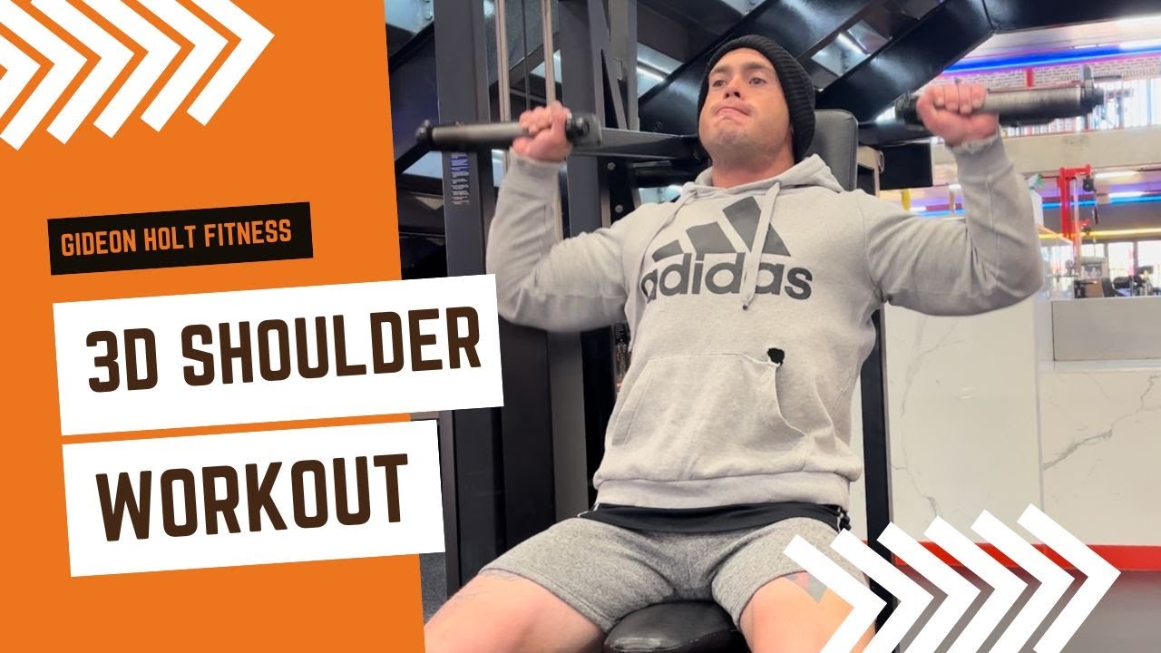 3d Shoulders Workout Youtube