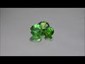 デマントイド・ガーネット＆ツァボライト demantoid garnet tsavorite