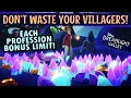 DISNEY Dreamlight Valley. Real Profession Bonus Limit. How Many Buddies You Actually Need?