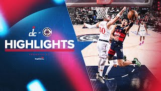 Highlights: Washington Wizards at Los Angeles Clippers | 1.23.25