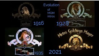 Evolution of Metro-Goldwyn-Mayer intros (1916-now) #MGM