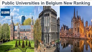 PUBLIC UNIVERSITIES IN BELGIUM NEW RANKING